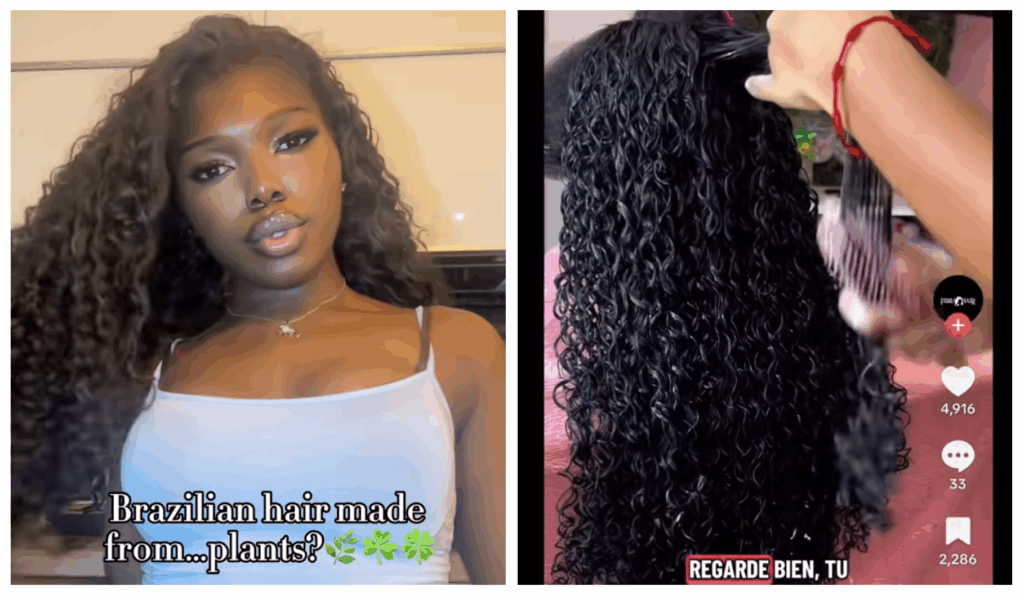 The next big hair trend? This biodegradable human hair dupe comes from ...