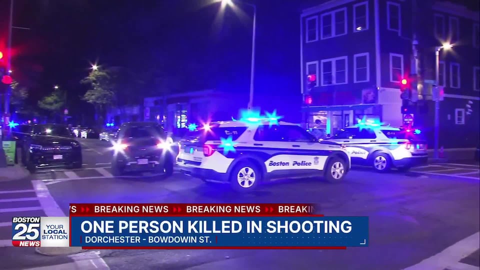 1 killed following overnight shooting in Dorchester