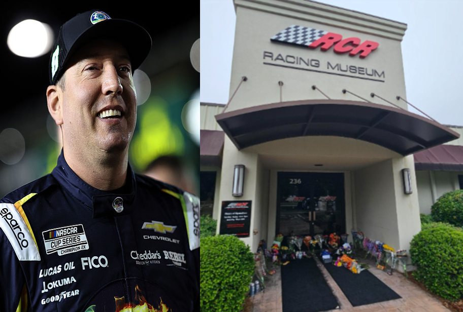 NASCAR fans across country pay their respects to Kyle Busch with ...