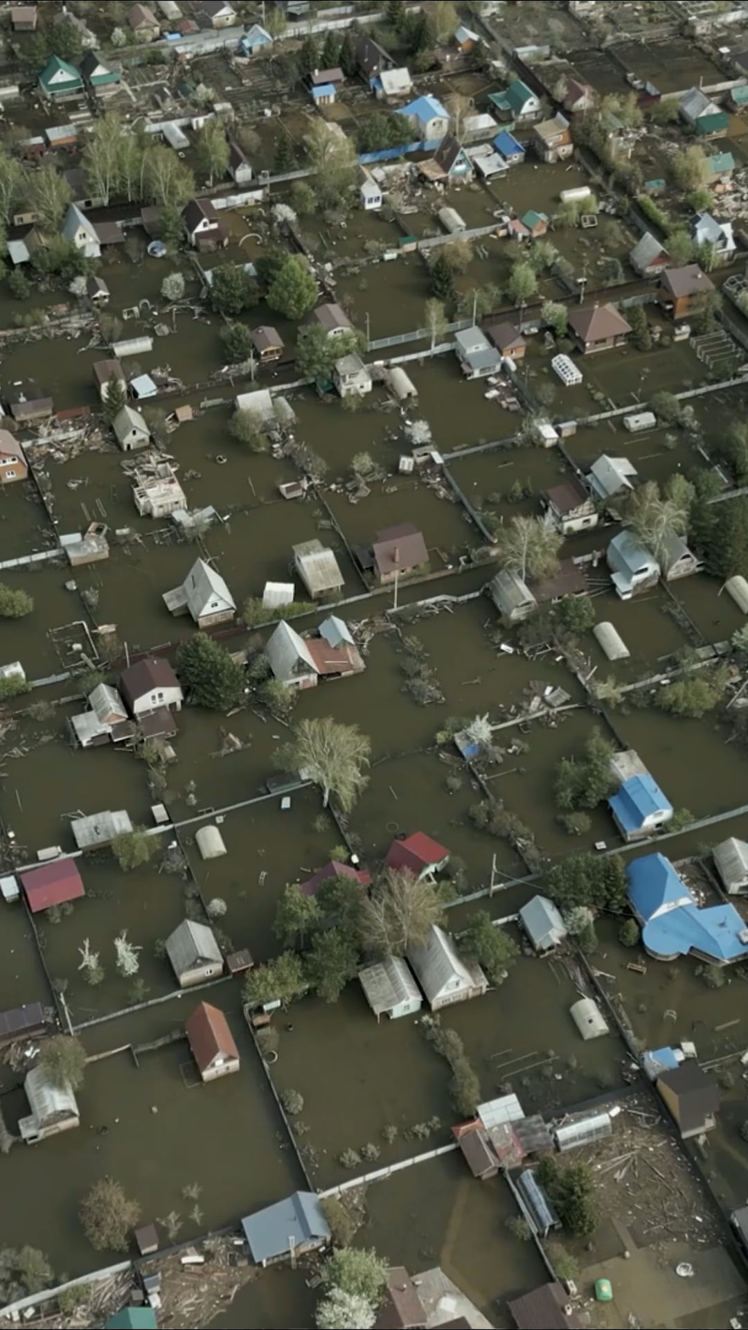 What hurricanes leave behind: Seen from above