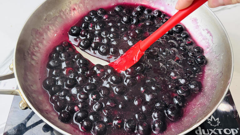 Blueberry lemon cheesecake recipe