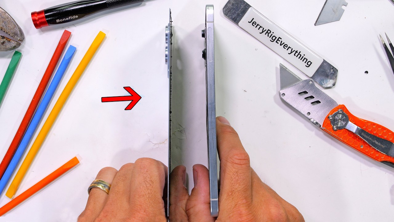 Galaxy S25 Edge teardown - (The iPhone 17 Air already won?)