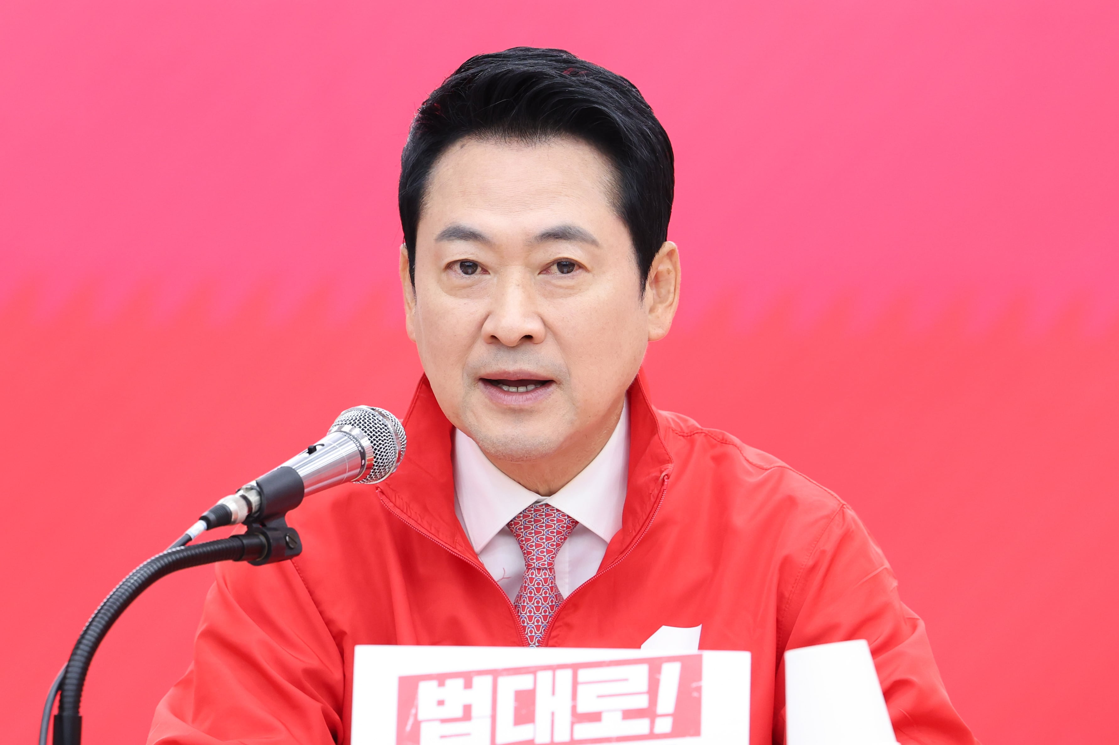 국힘 부산 출마자들은 속 타는데 장동혁 북갑 단일화에 선 그어 