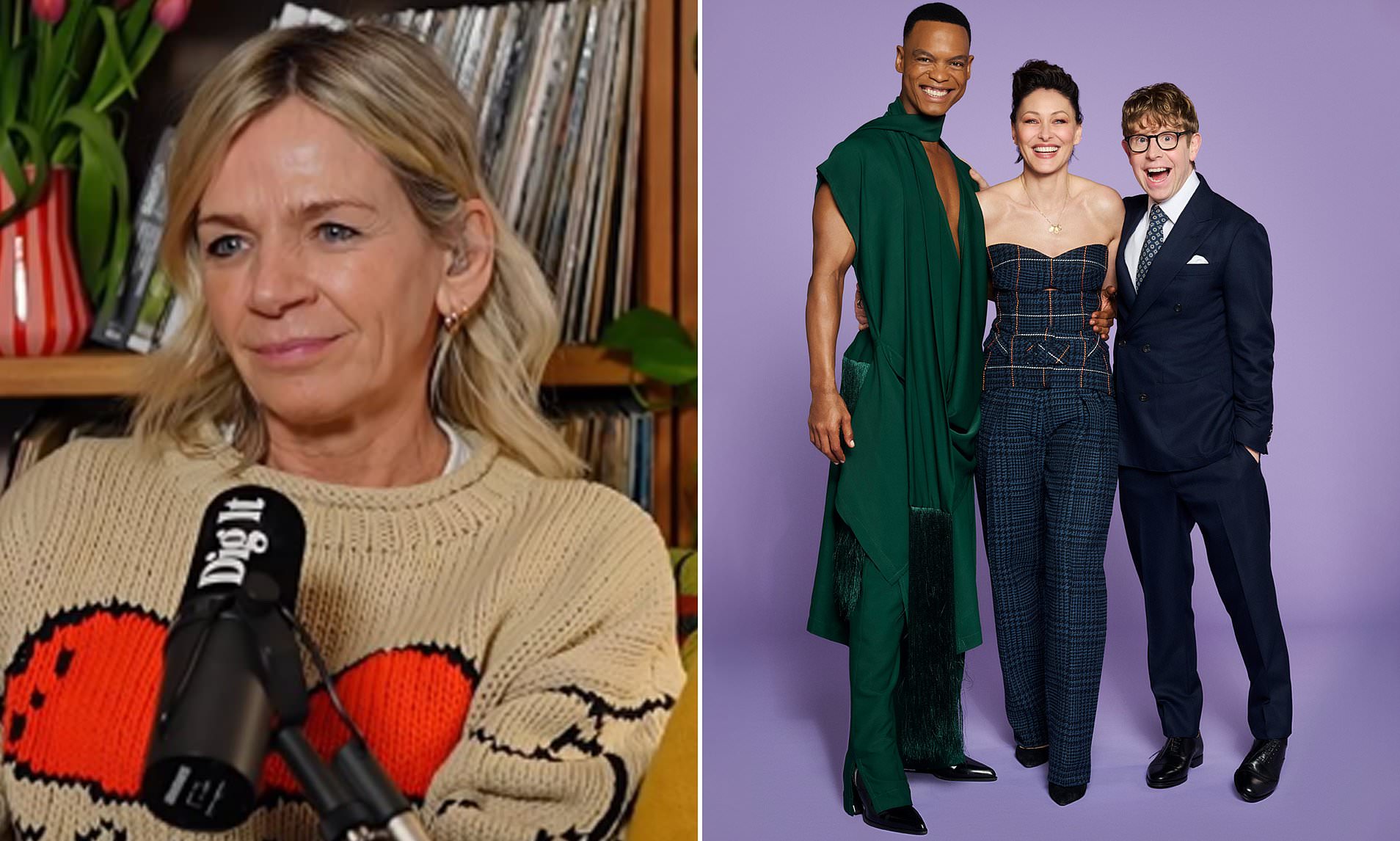Zoe Ball reveals why she's glad she didn't get Strictly Come Dancing host job