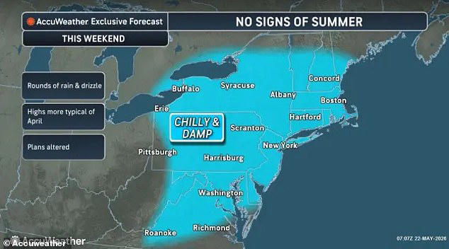 Memorial Day weekend to be colder than Christmas for millions in 8 US ...