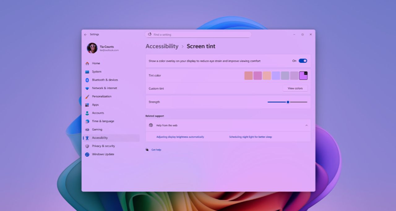 Windows 11 tests new accessibility features that are easy on the eyes ...