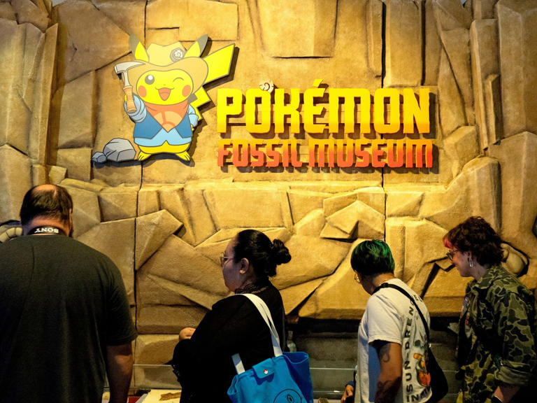 Exhibit combining Pokémon and real fossils opens at Chicago Field Museum