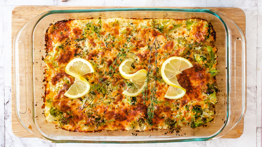 Healthy broccoli rice casserole your family will love