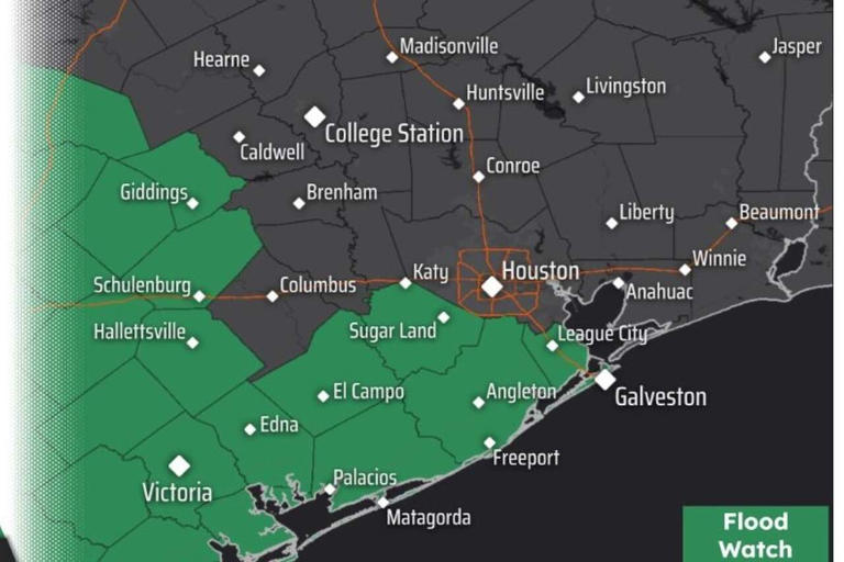 Houston under flood watch for Memorial Day weekend. Here's the latest ...
