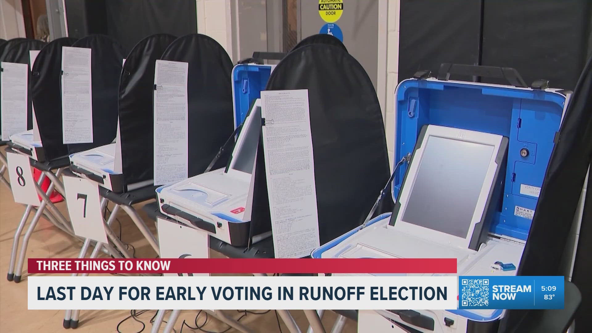 Friday marks final day of early voting in Texas primary runoff election