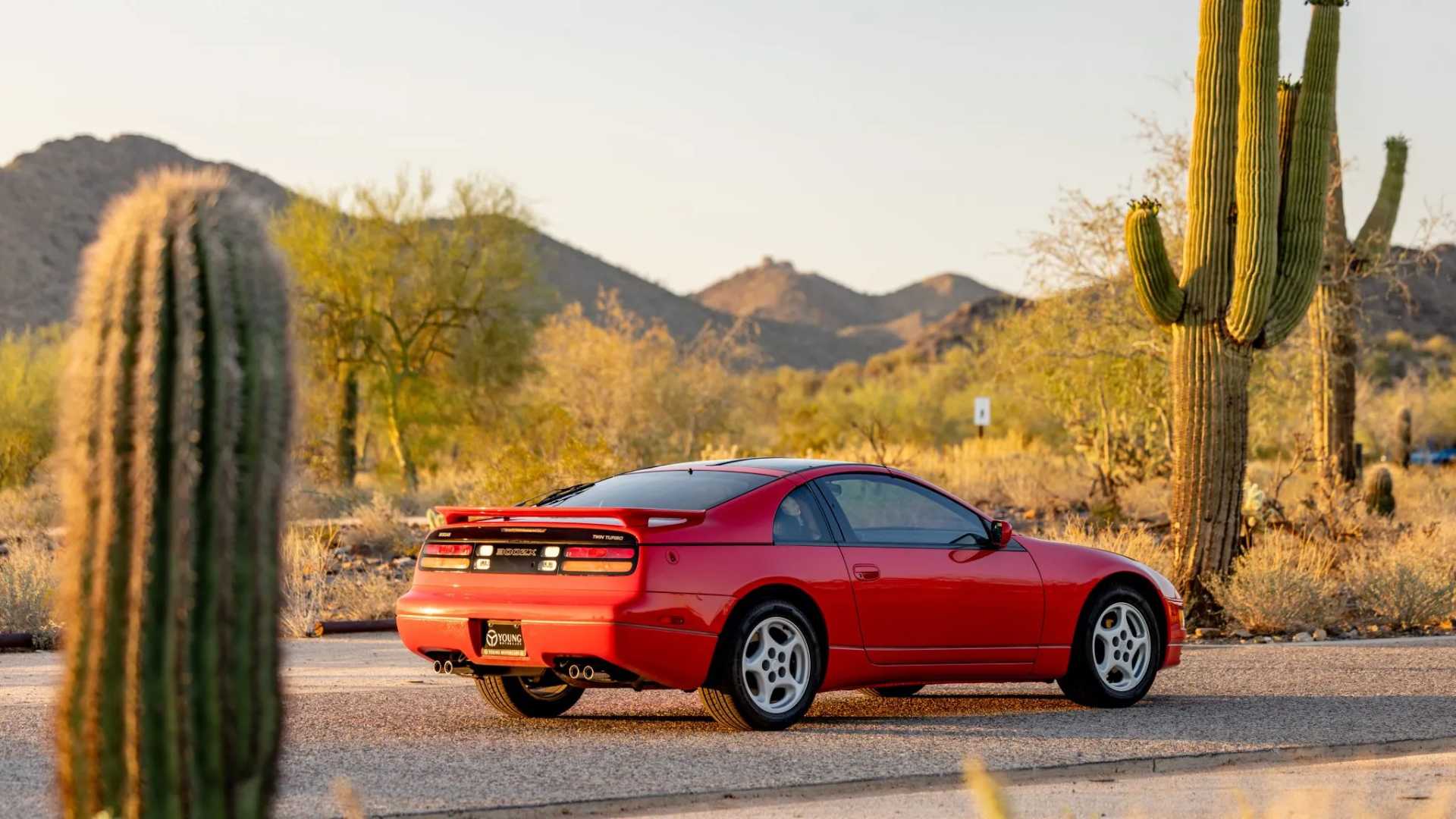 1994 Nissan 300ZX Twin Turbo Rear Three Quarter