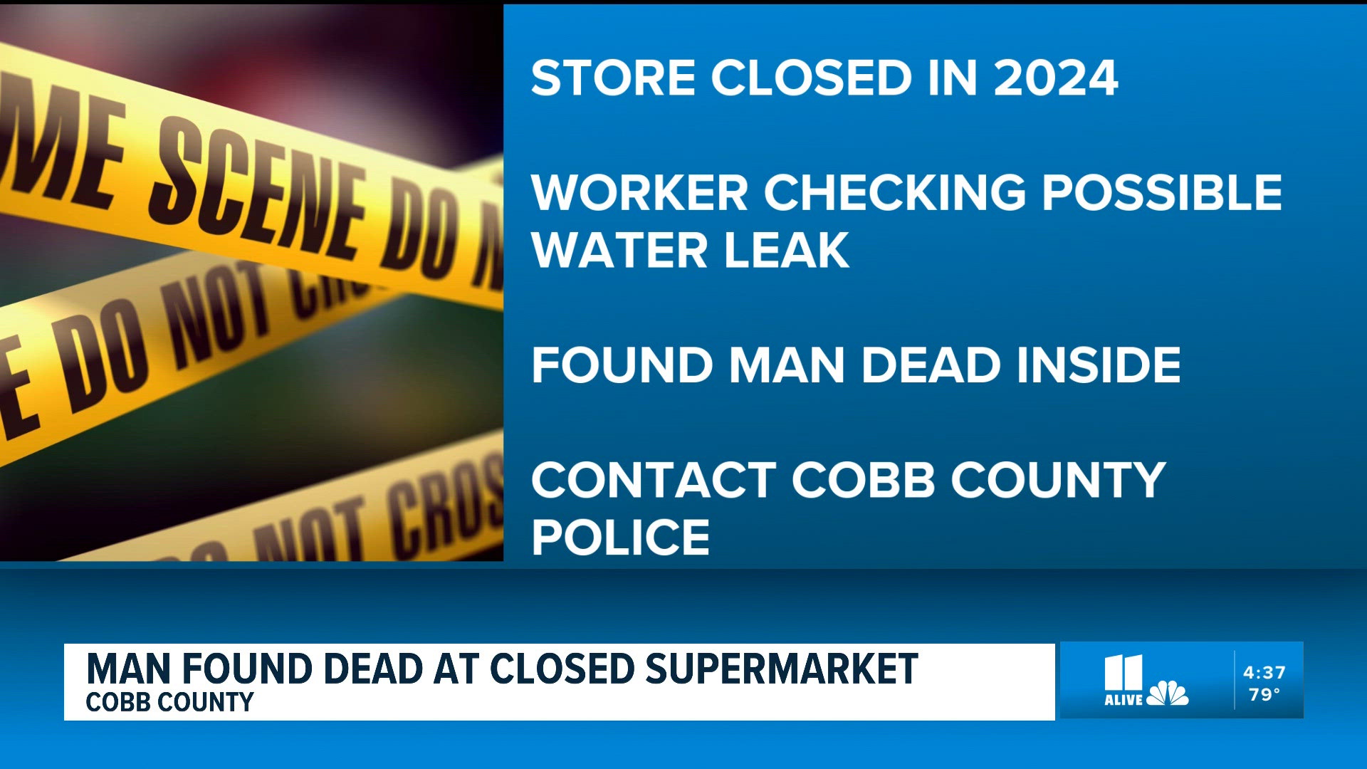 Foul play suspected after man found dead inside closed store