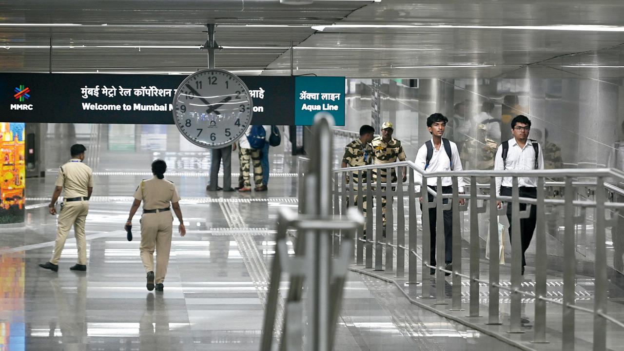Mumbai Metro Line 3 services disrupted twice in one day due to tech ...