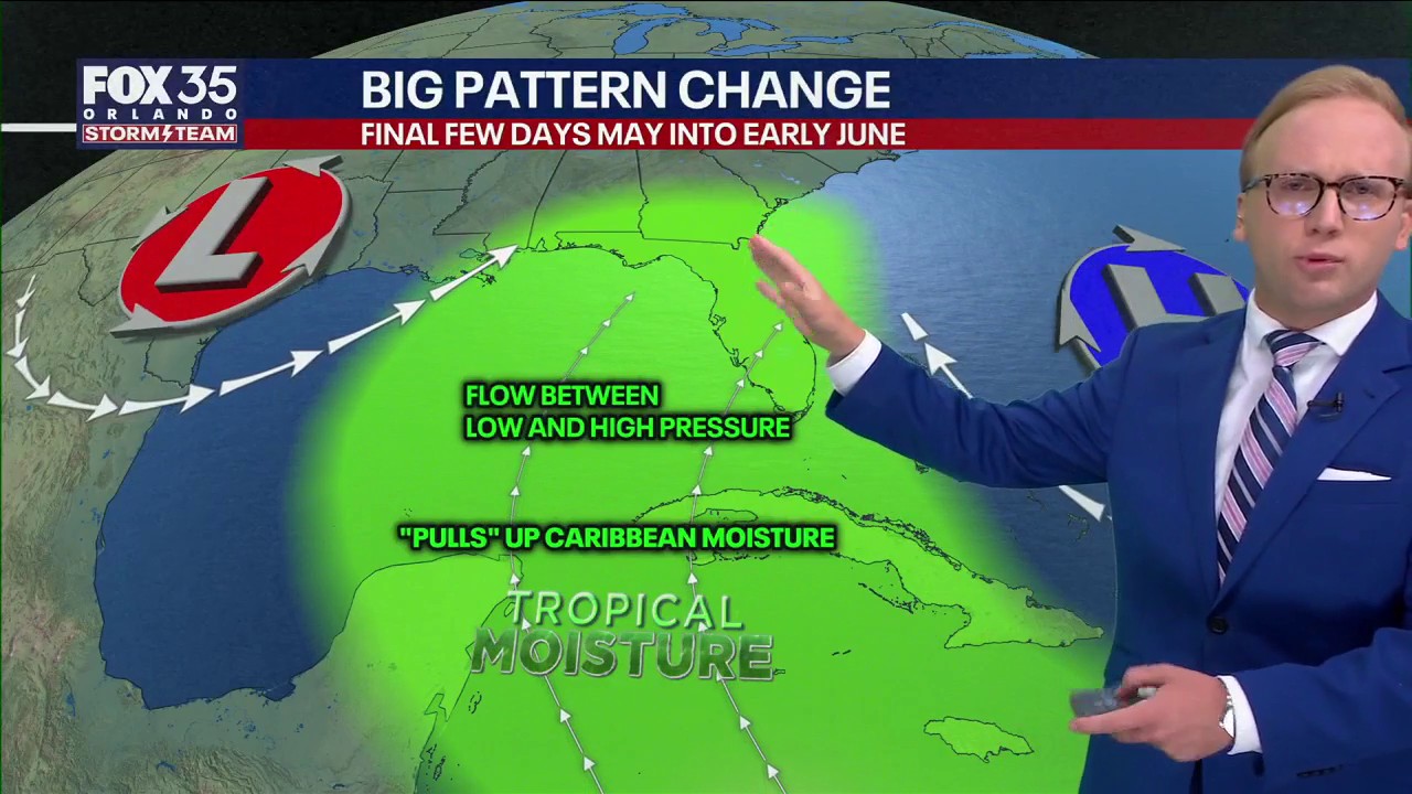 Orlando weather forecast PM: Memorial Day weekend storms, tracking tropics