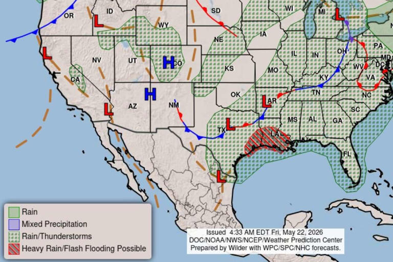 Houston under flood watch for Memorial Day weekend. Here's the latest ...