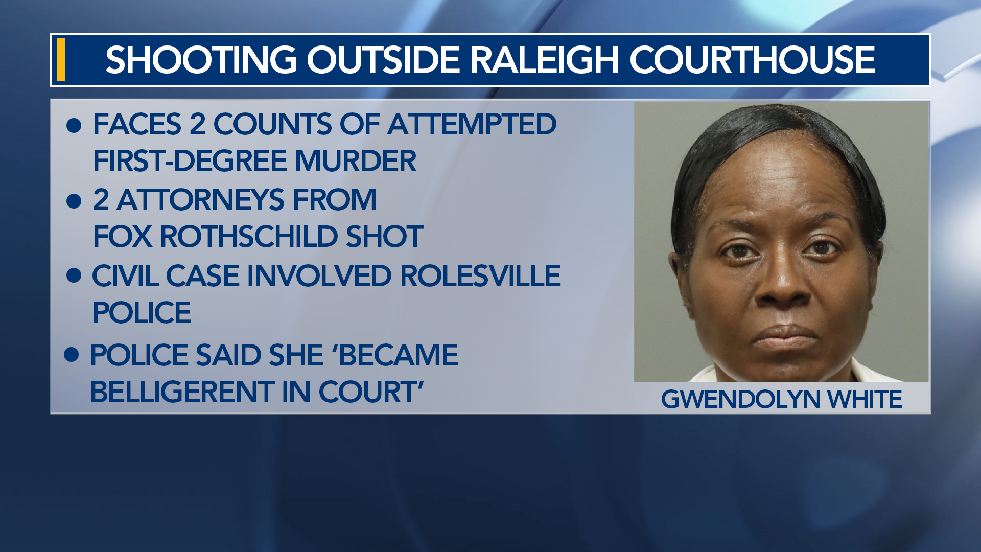 Chaos at the courthouse: Woman accused of shooting 2 attorneys ...