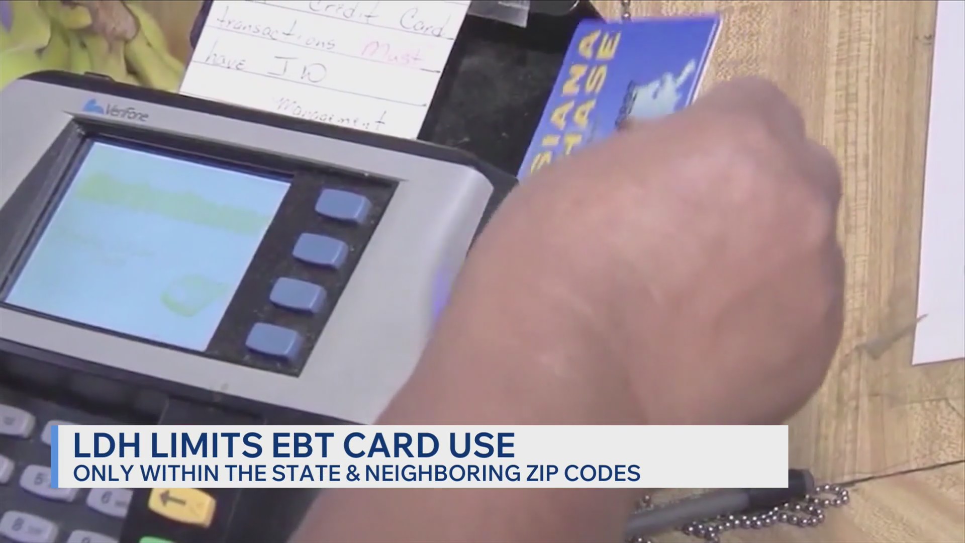 Louisiana Department of Health restricts EBT purchases to in-state ...