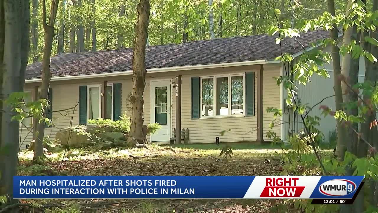 Man hospitalized after shots fired in encounter with police in Milan