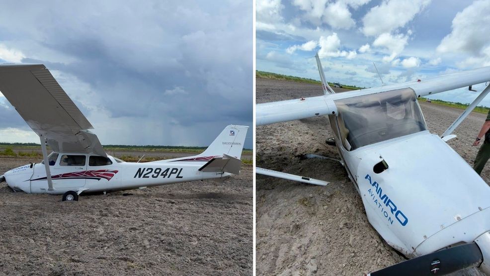 Flight instructor, student pilot survive Hobe Sound plane crash
