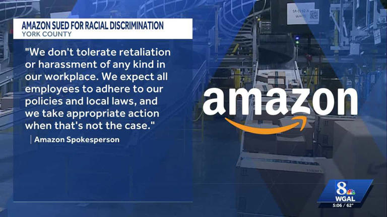 Former Amazon warehouse associate in York County files federal lawsuit ...
