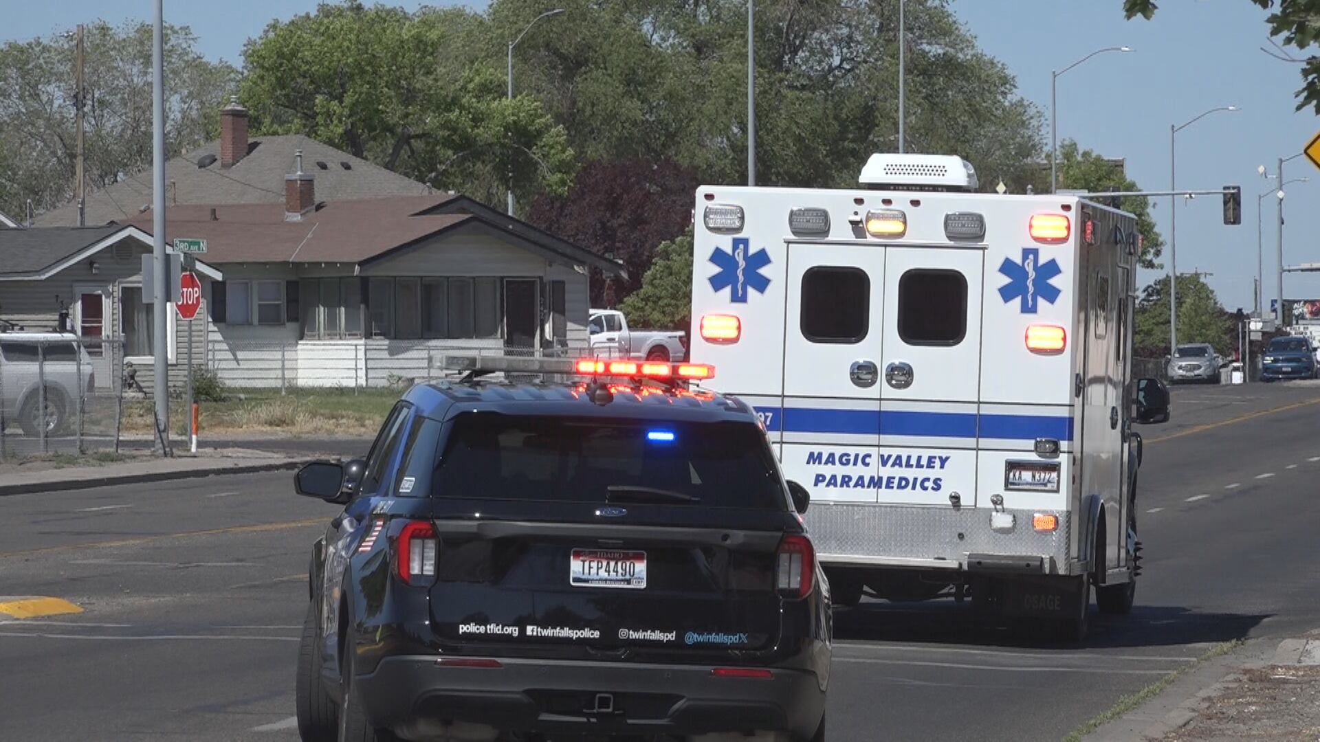 Juvenile hospitalized after crosswalk collision in Twin Falls