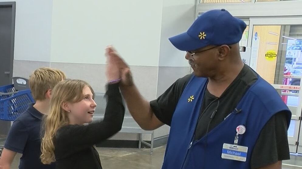 More than a greeter: Sulphur Walmart employee changing lives one smile ...
