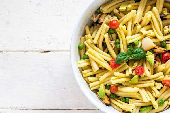 Ultimate pasta salad recipe with simple Caesar dressing is perfect for ...