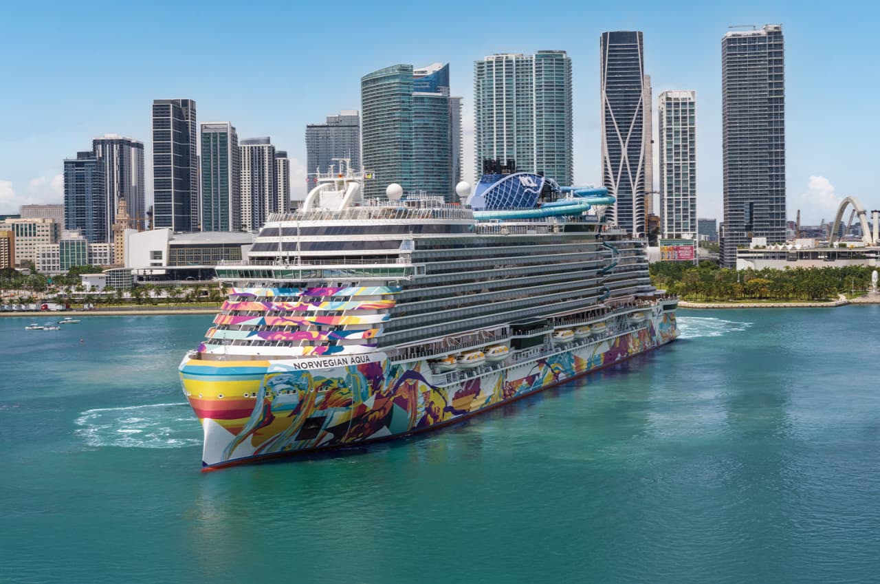 Norwegian Cruise Line stock jumps as passenger spending leaves fuel costs astern