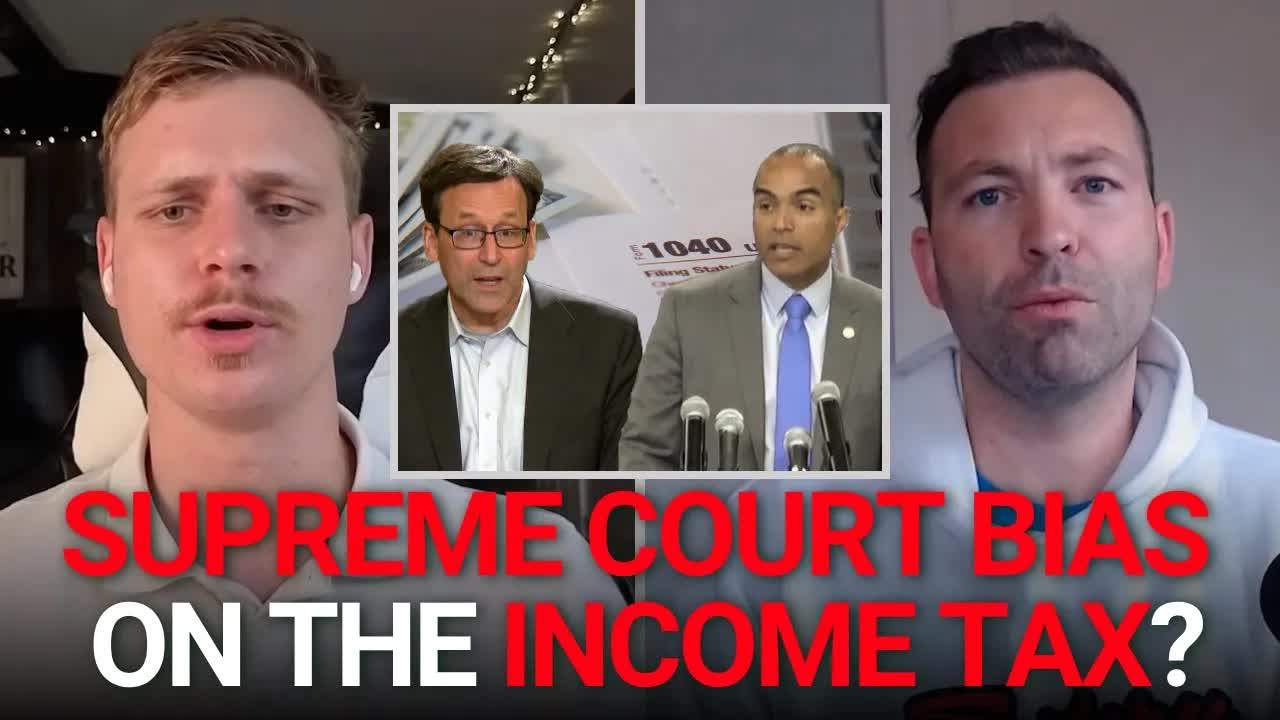 Income tax fight intensifies over court connections