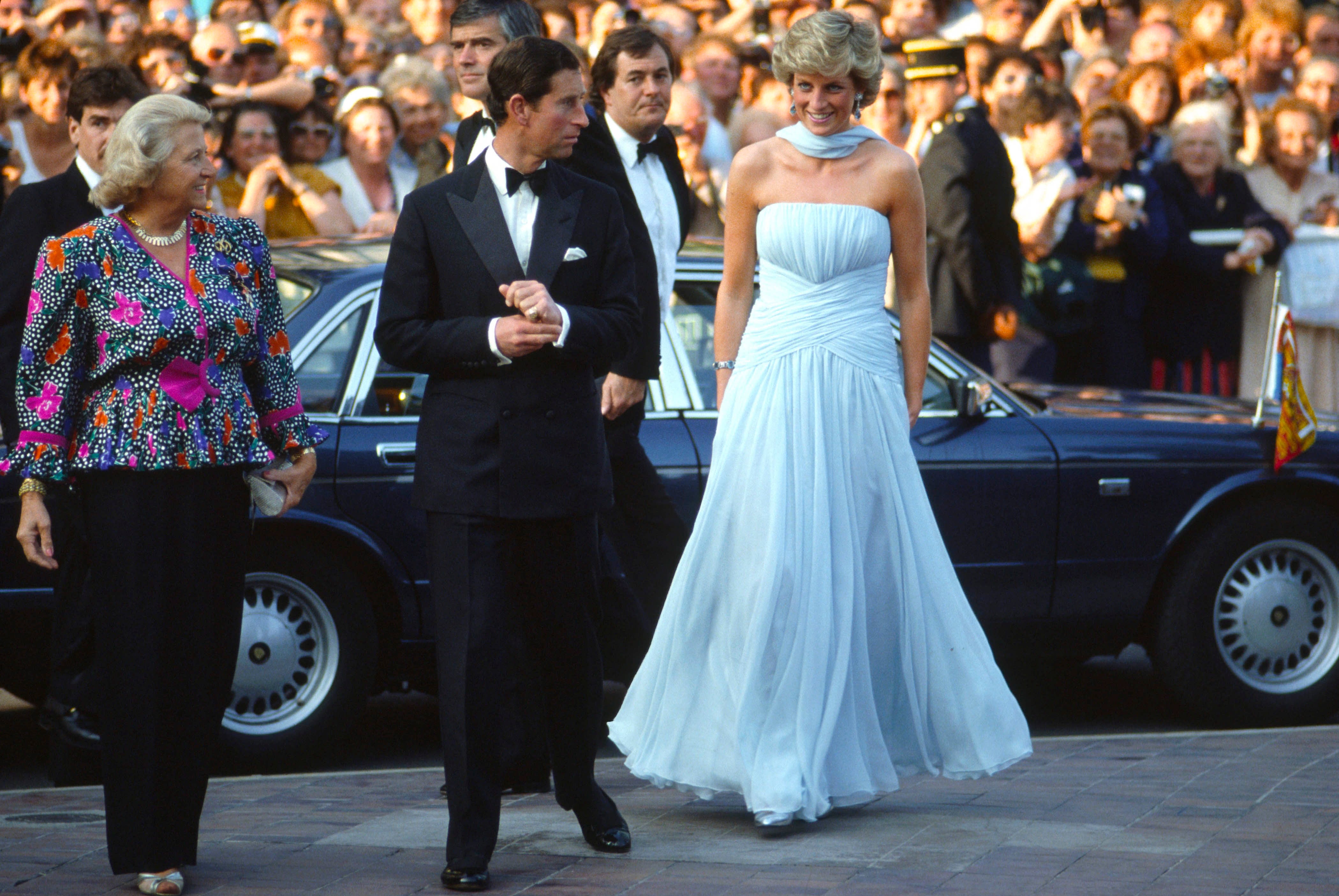 Princess Diana’s iconic blue dress returns to Cannes after 39 years