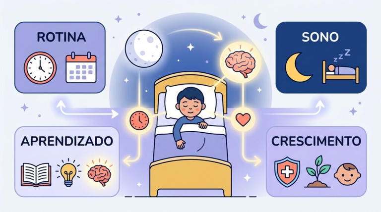 Quantas horas de sono são suficientes para crianças e é importante que ...