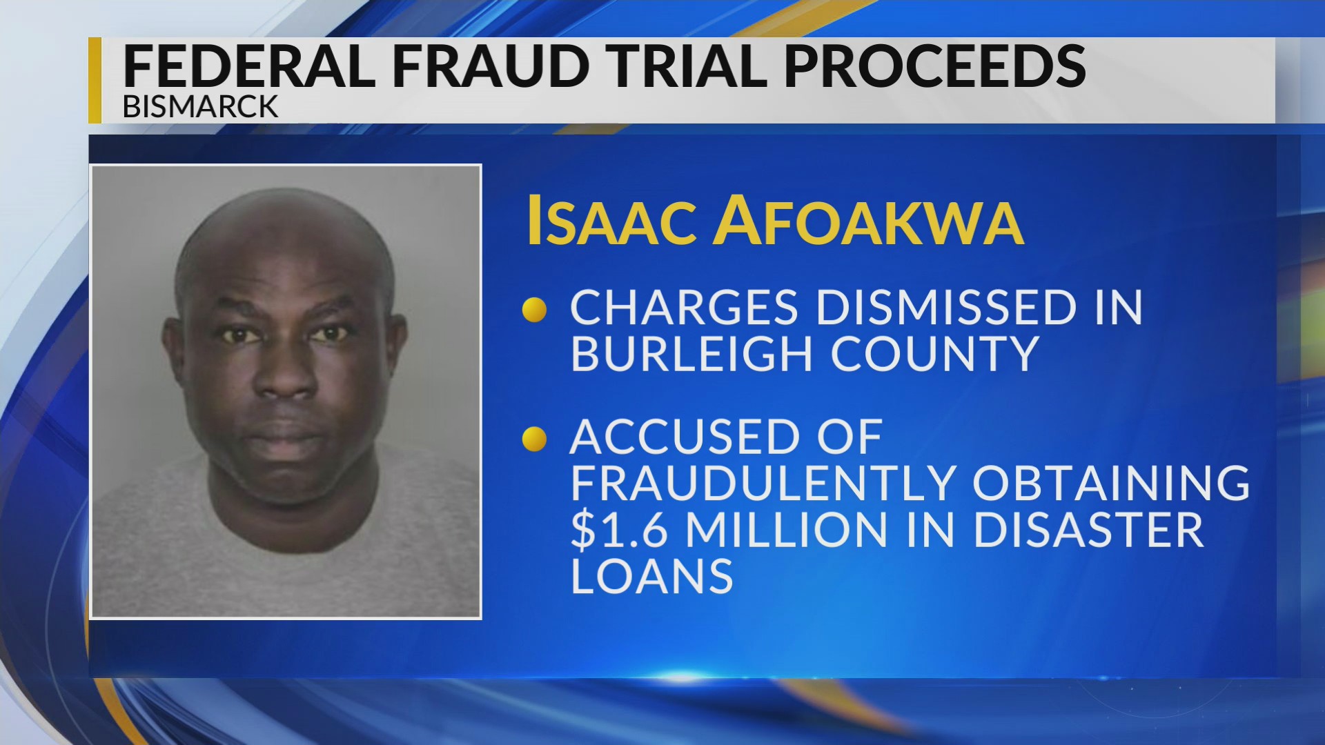 Local charges dismissed, federal case proceeds for Isaac Afoakwa in ...