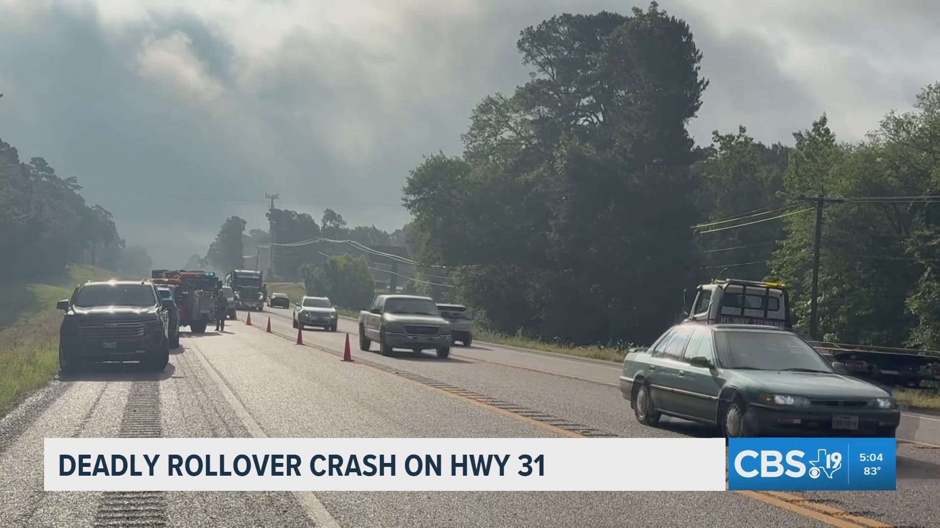 Fatal crash on Highway 31 leaves one dead, another injured