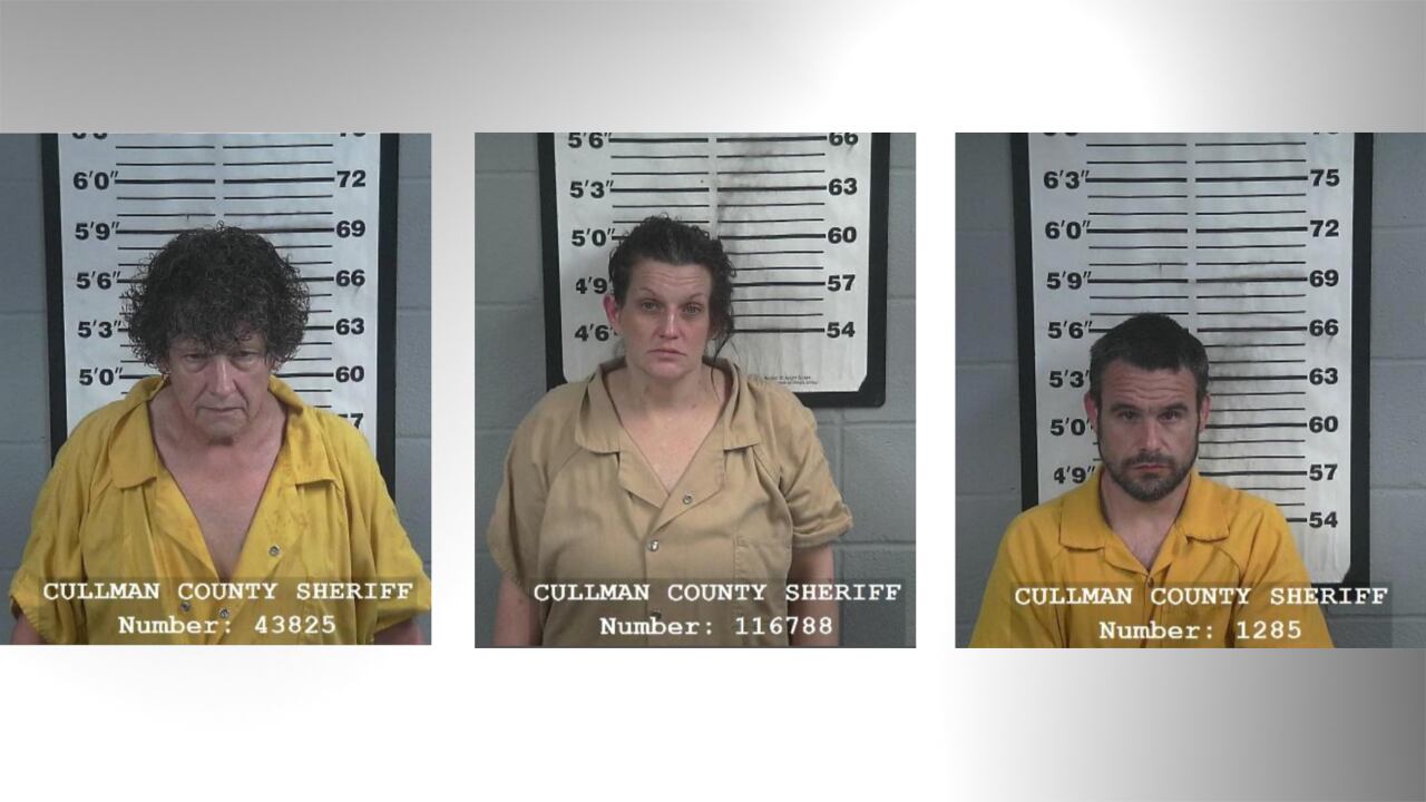 Cullman County Sheriff’s Office: 3 arrested in illegal drug investigation