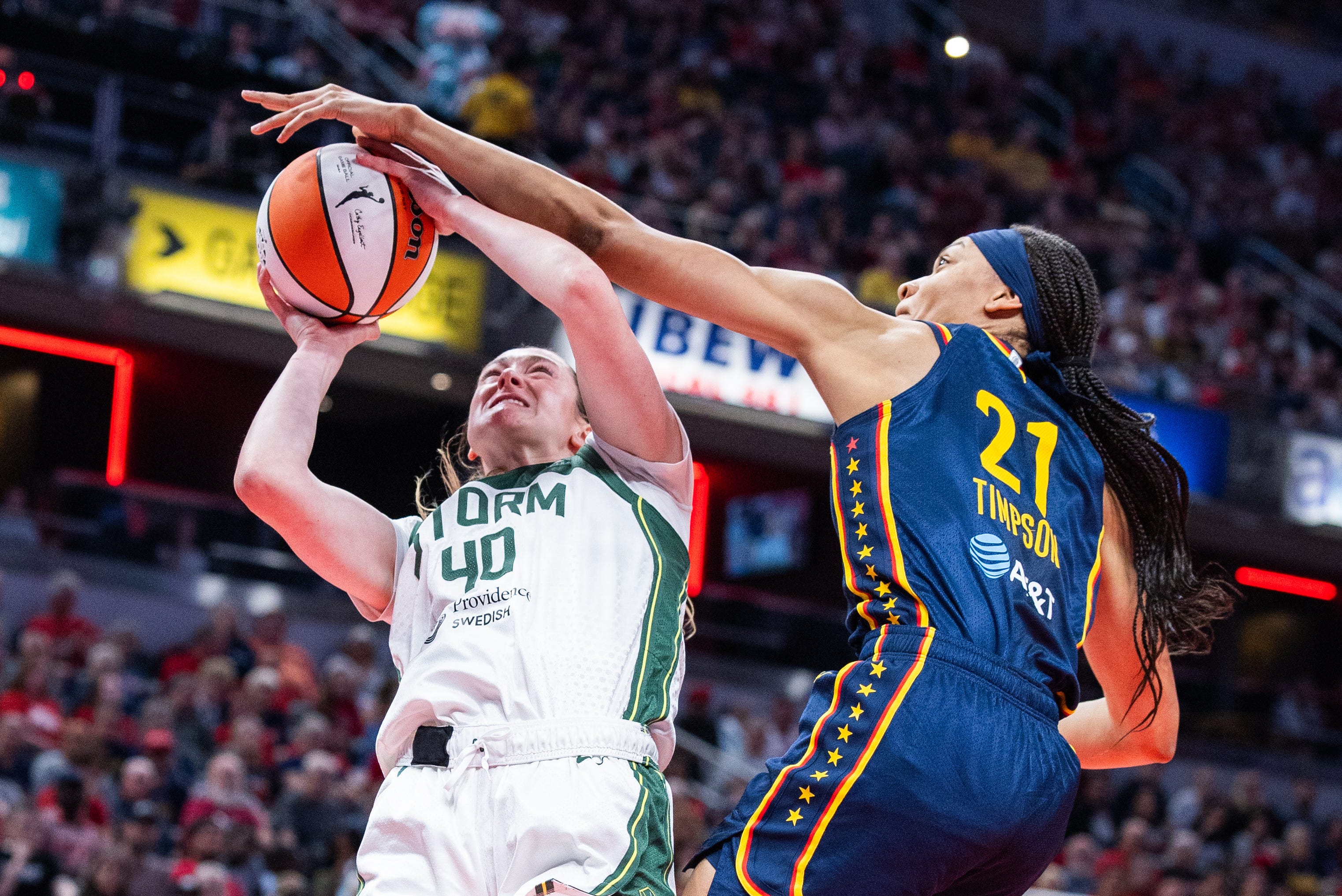 Rookie to rely on teammates in quick transition to Indiana Fever after ...