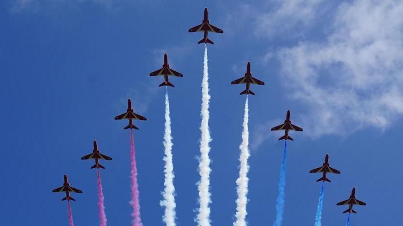 Red Arrows to fly with fewer jets to preserve ageing fleet
