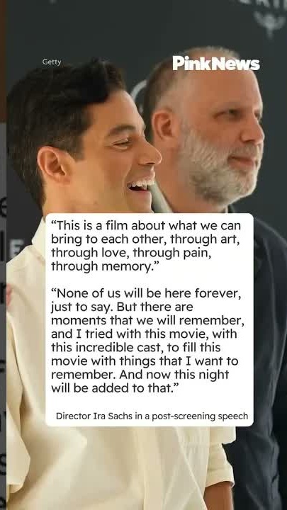 Rami Malek became emotional at the Cannes Film Festival after audiences ...