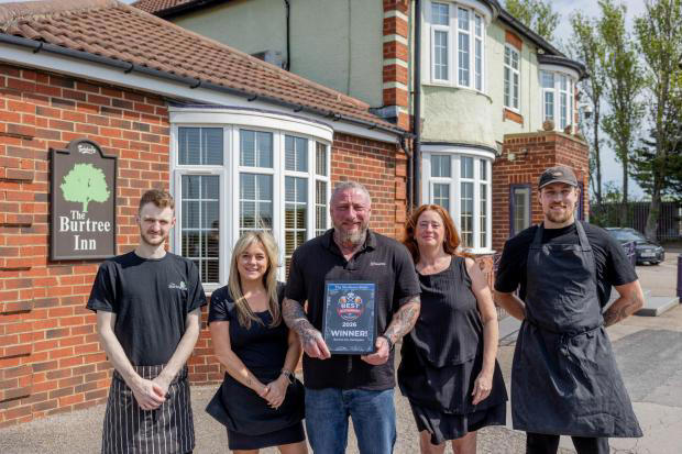 The Burtree Inn, Darlington, named Northern Echo's best restaurant and ...