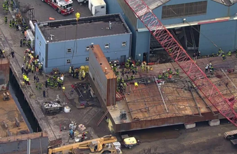 New York shipyard explosion leaves 1 dead and over 30 hurt