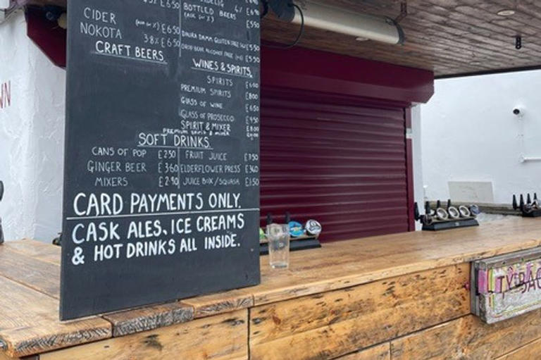 We tried out the world famous North Wales beach bar