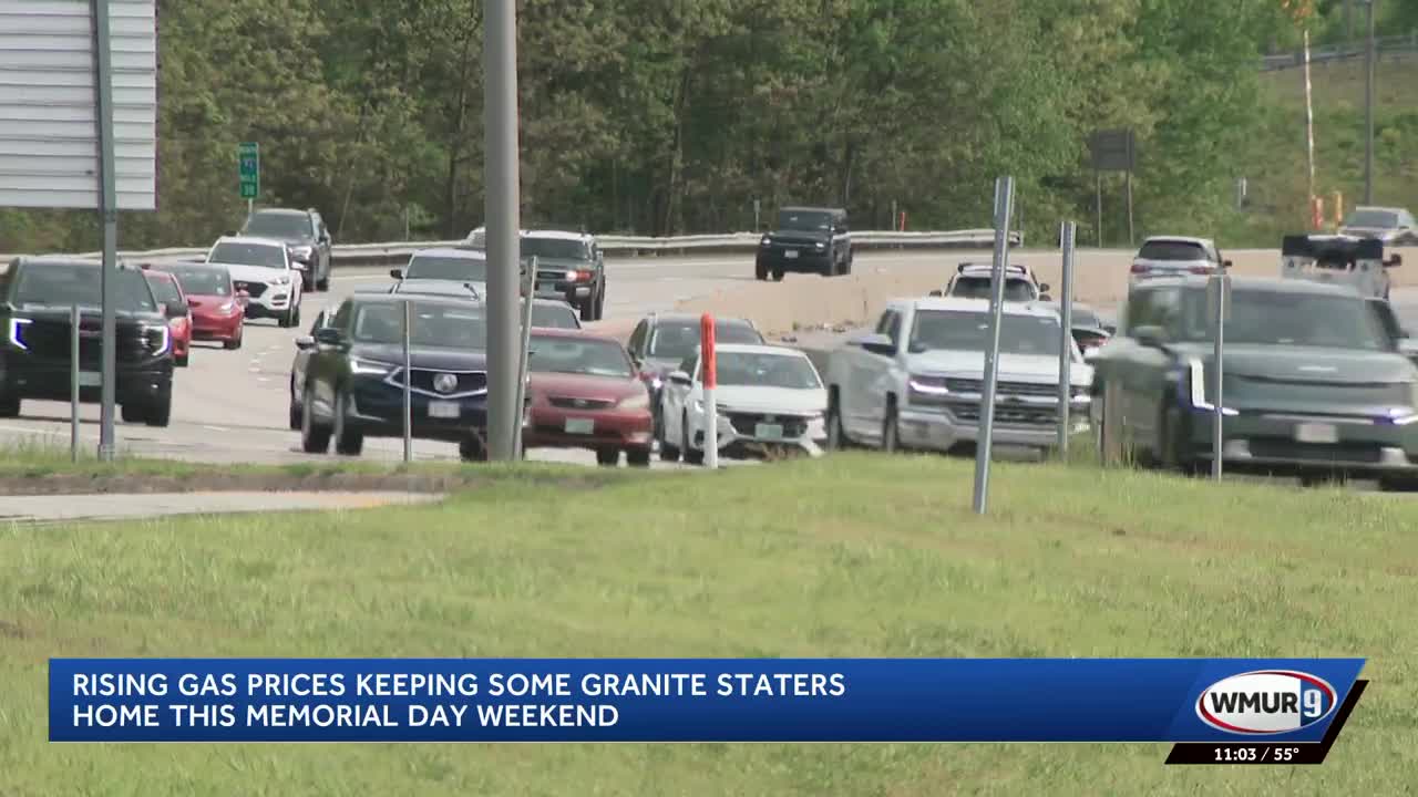Travelers hit road in New Hampshire for Memorial Day weekend