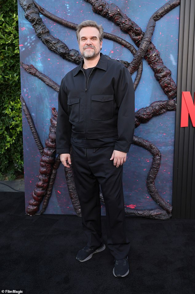 David Harbour reunites with Stranger Things co-stars after skipping ...