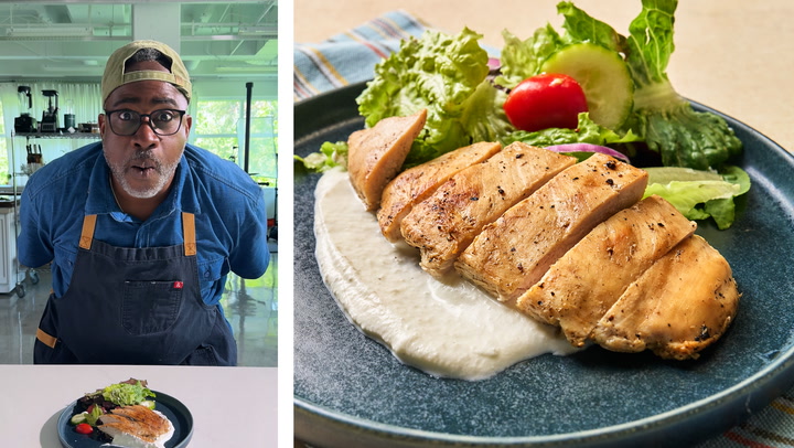 Feta-brined chicken recipe