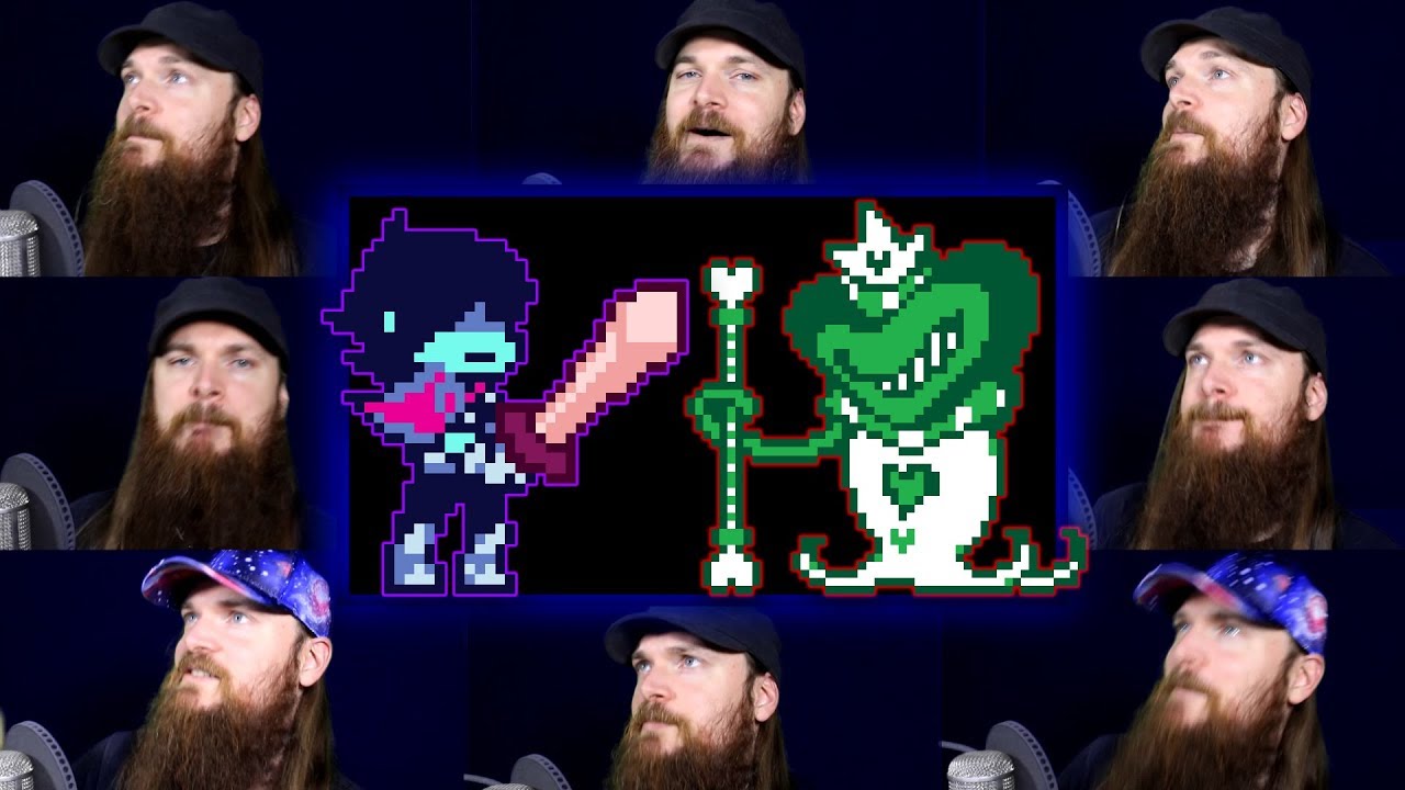 Deltarune - Rude Buster (battle theme) acapella