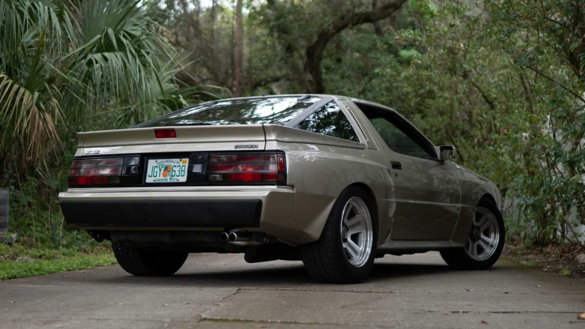 1987 Mitsubishi Starion ESI-R Rear Three Quarter
