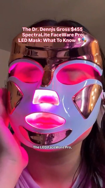 The Dr. Dennis Gross $455 DRx SpectraLite FaceWare Pro LED masks: What ...