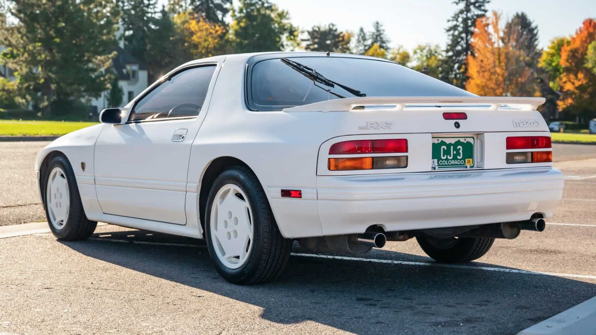 1988 Mazda RX-7 Turbo Rear Three Quarter