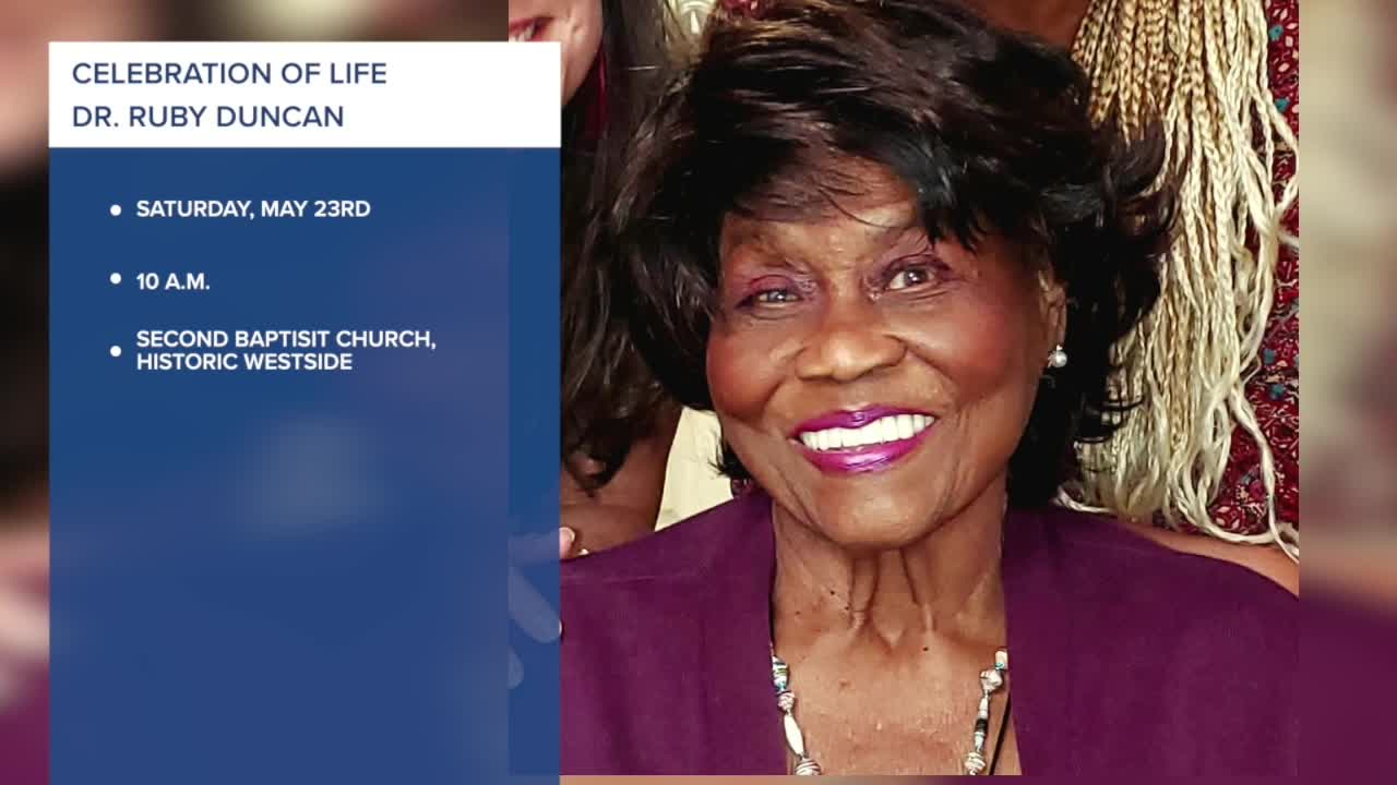 Las Vegas remembers Dr. Ruby Duncan, longtime valley advocate and ...