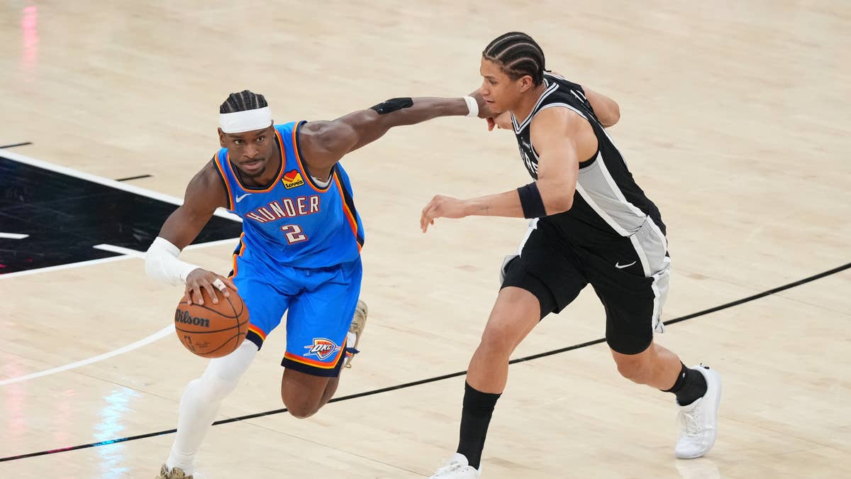 Shai Gilgeous-Alexander responds to Spurs fans' 'flopper' chants in game 3