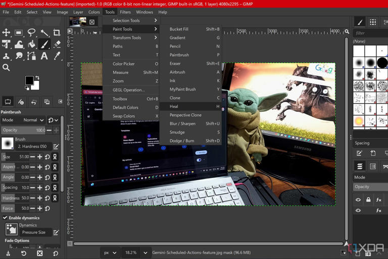 I ditched PhotoFiltre for GIMP, and it's the upgrade I didn't know I needed